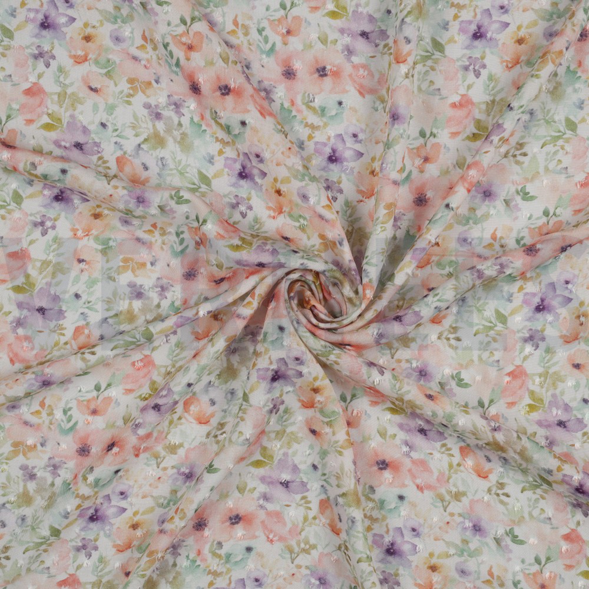 VISCOSE DOBBY DIGITAL FLOWERS PASTEL (high resolution) #2
