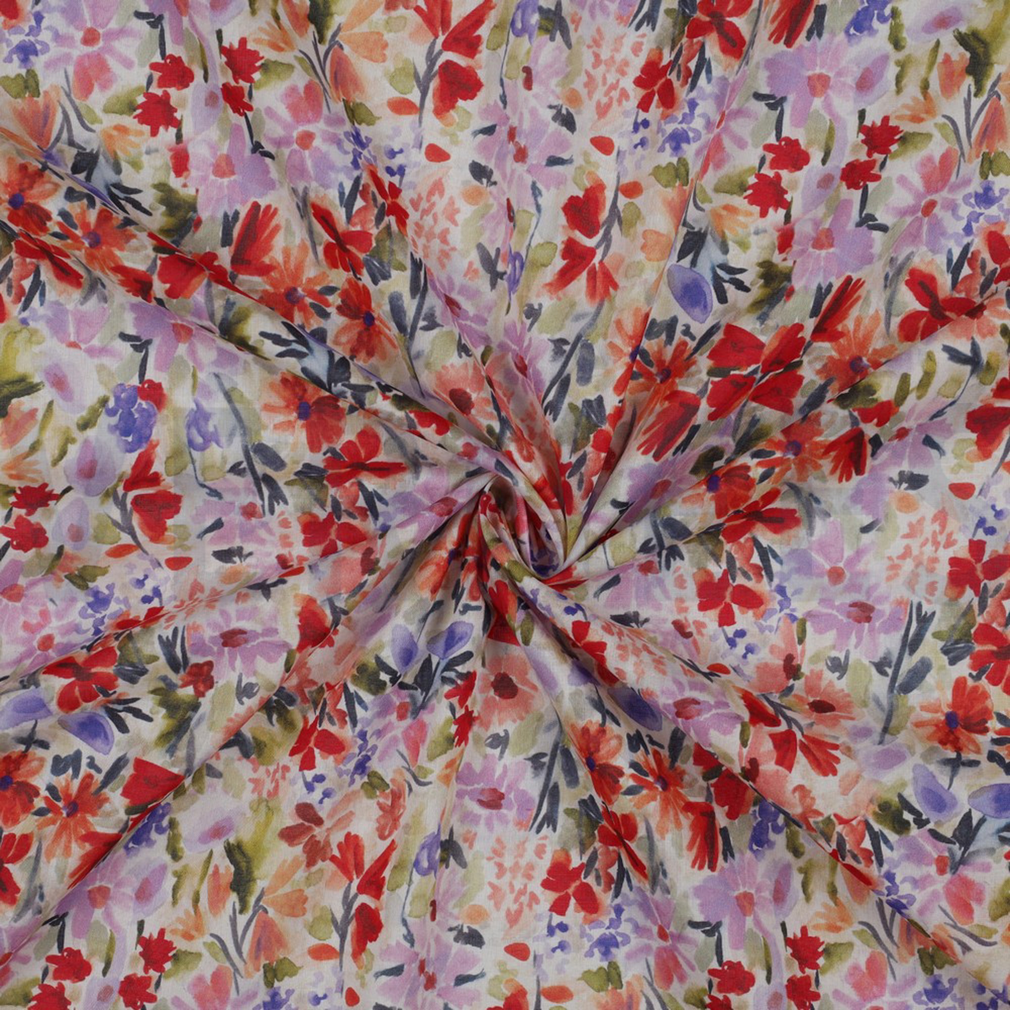 COTTON VOILE DIGITAL FLOWERS PURPLE (high resolution) #2