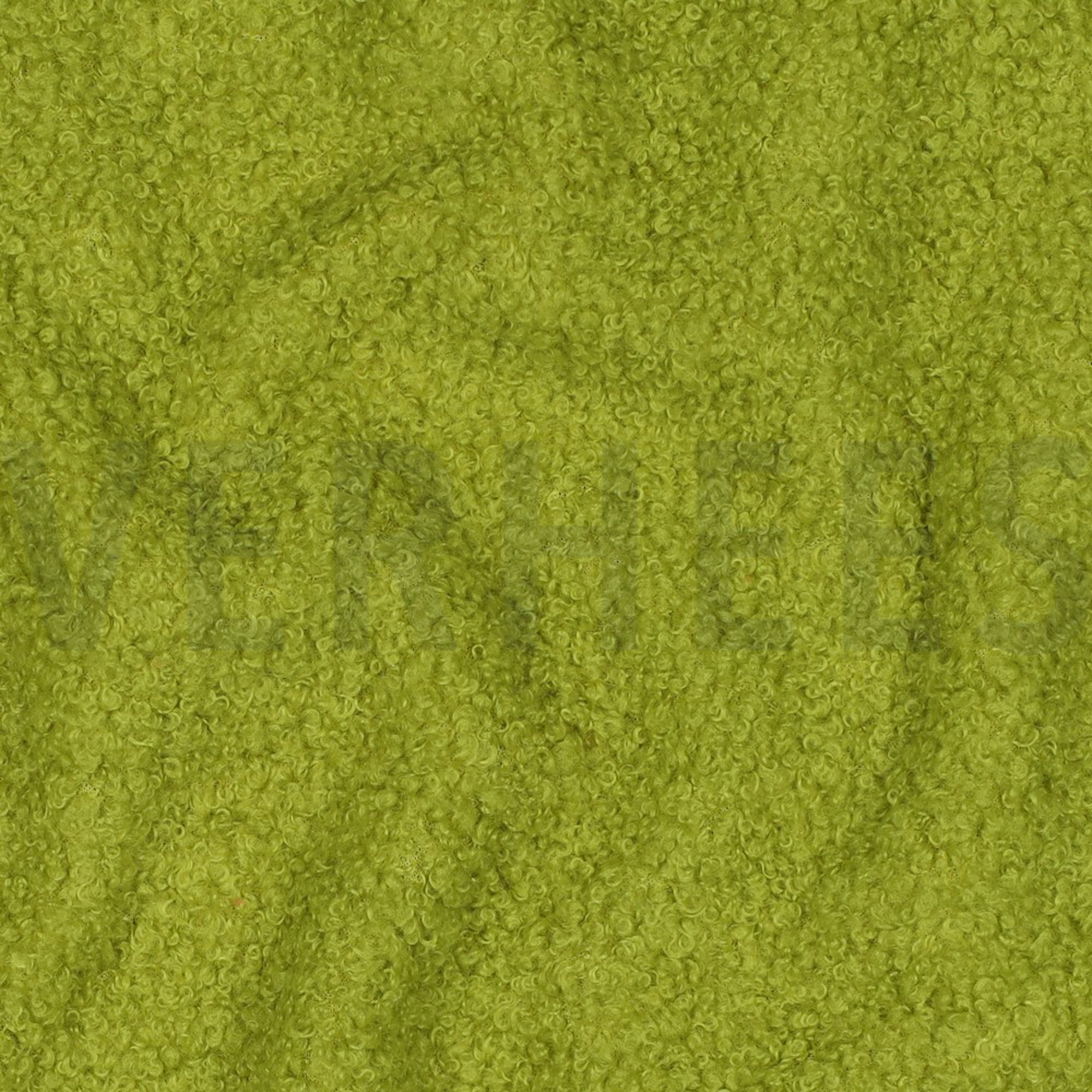 TEDDY FLEECE DOUBLE SIDED OLD LIME (high resolution) #2