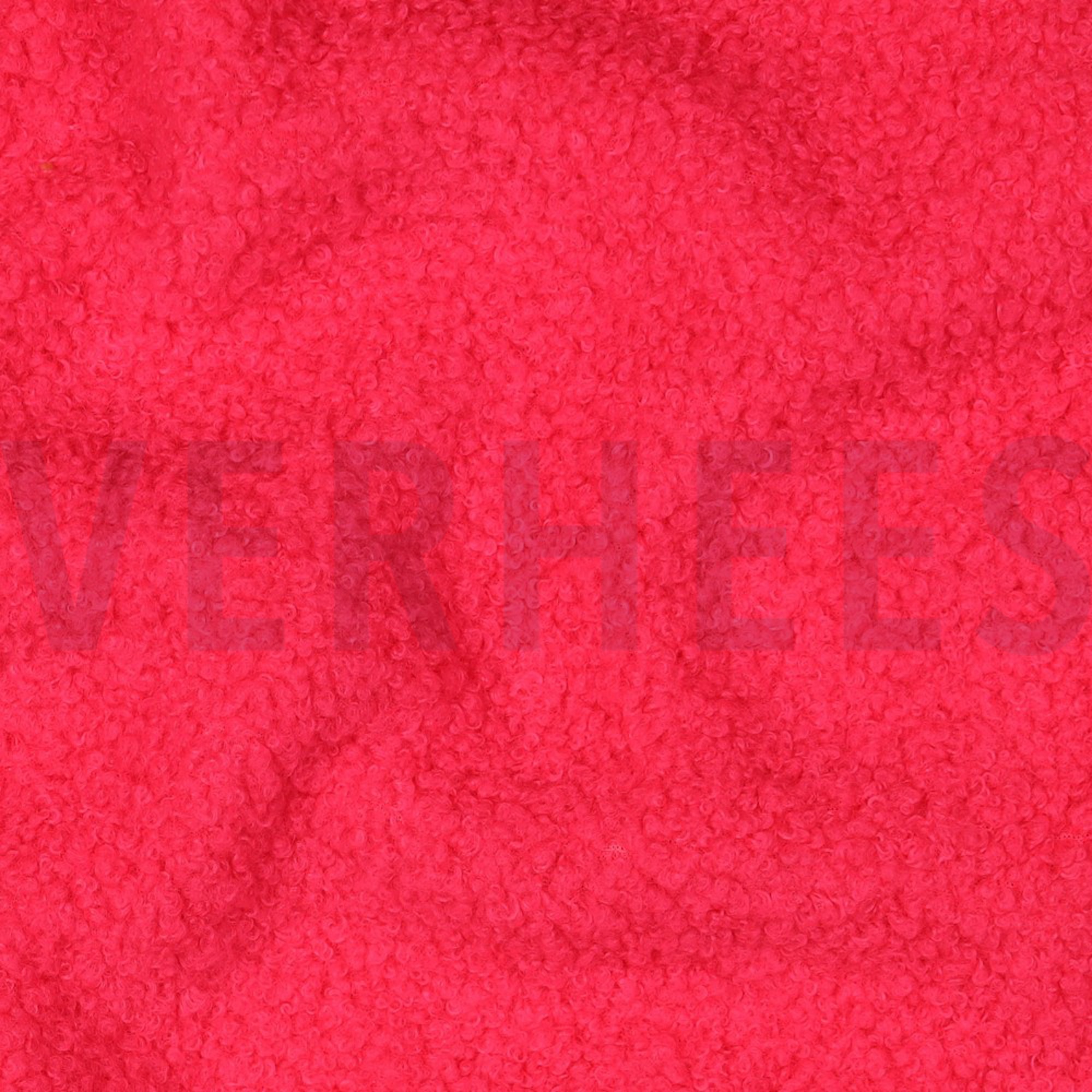 TEDDY FLEECE DOUBLE SIDED NEON PINK (high resolution) #2