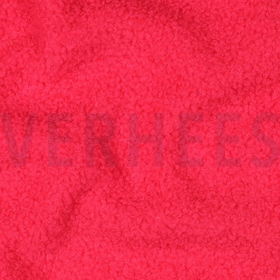 TEDDY FLEECE DOUBLE SIDED PINK NEON #7