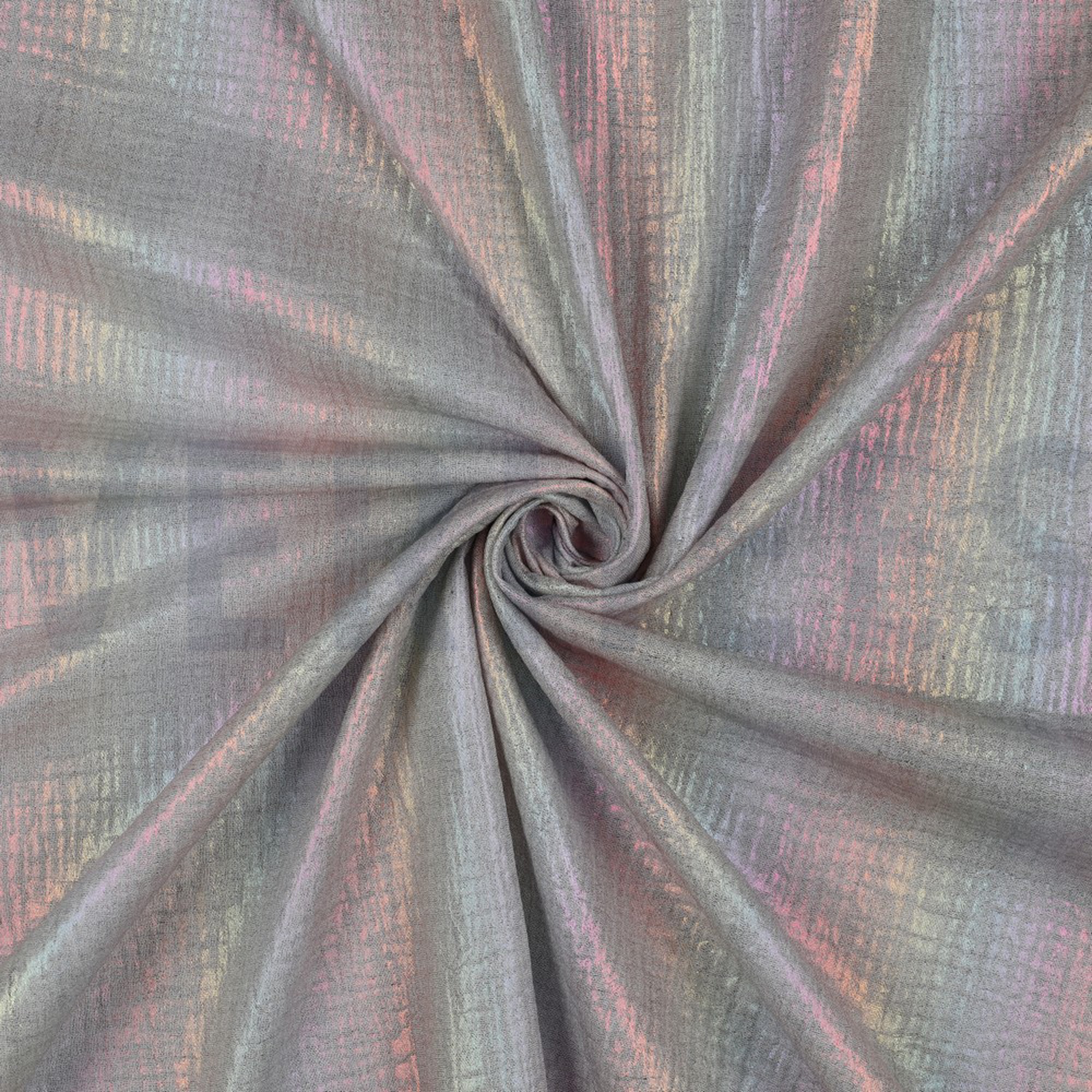 DOUBLE GAUZE FOIL RAINBOW MULTICOLOUR (high resolution) #2