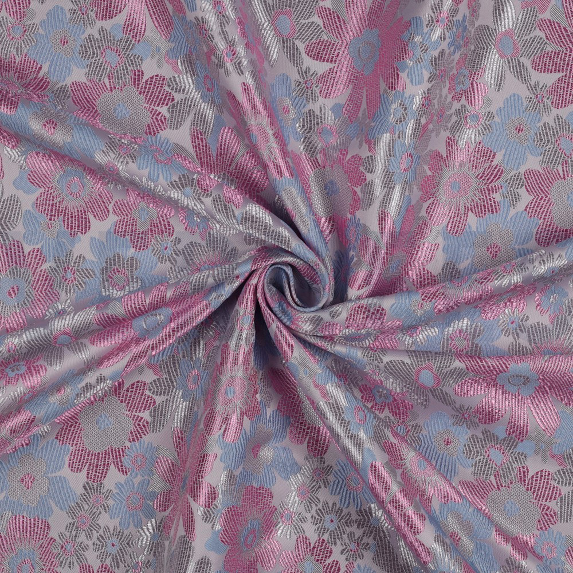 JACQUARD FLOWERS LIGHT LILAC (high resolution) #2