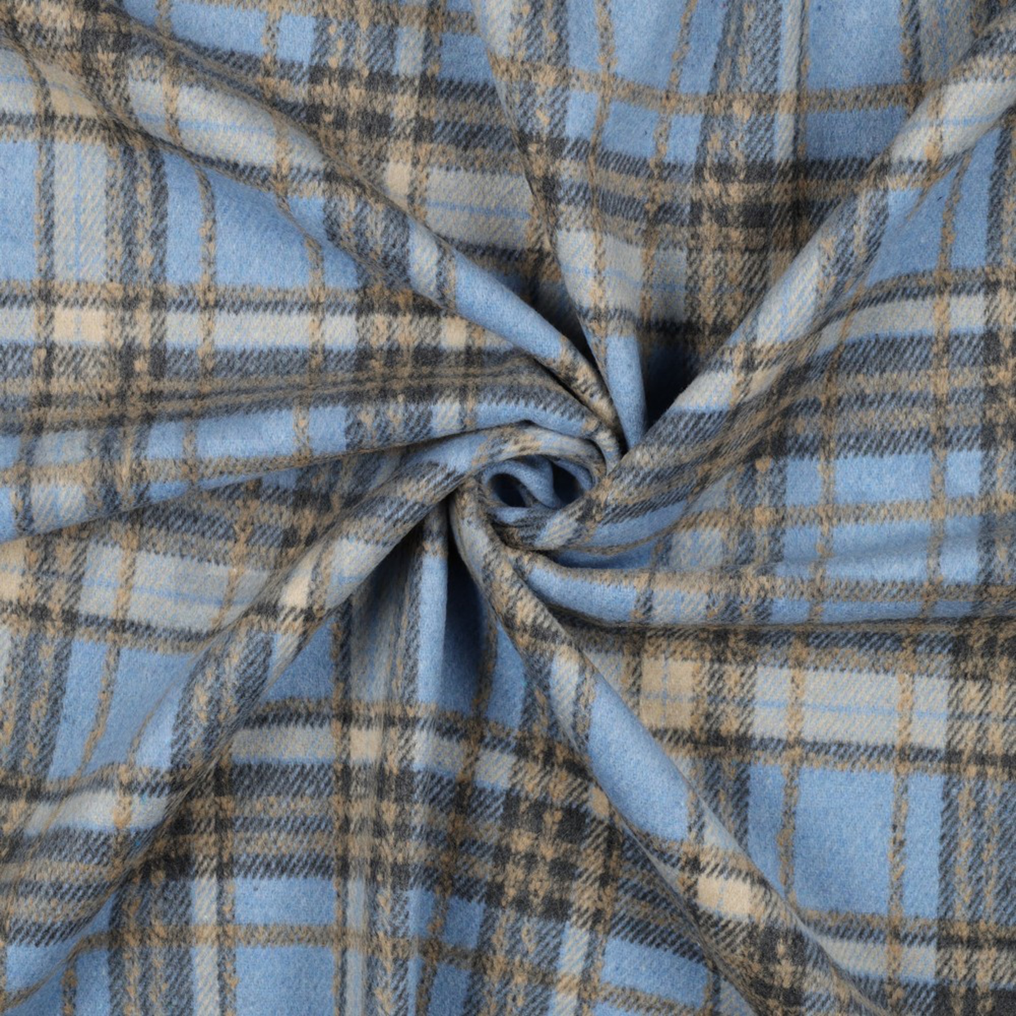 BRUSHED CHECK DENIM (high resolution) #2