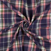 BRUSHED YARN DYED CHECKS LAVENDER (thumbnail) #2
