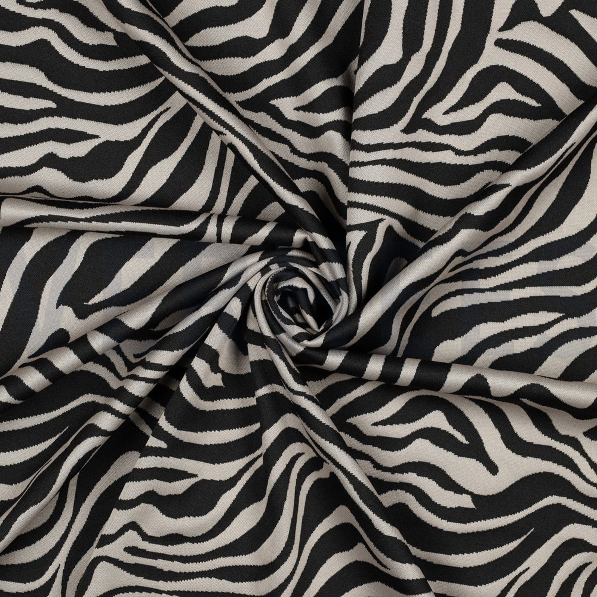 KNITTED JACQUARD ANIMAL SKIN BLACK (high resolution) #2