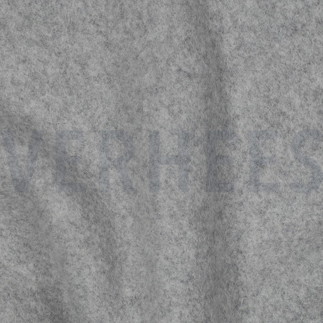 COTTON FLEECE GOTS LIGHT GREY MELANGE #2