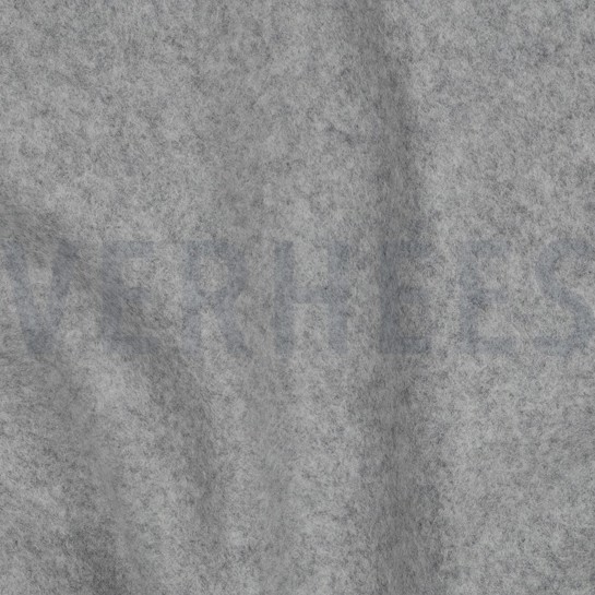 COTTON FLEECE GOTS LIGHT GREY MELANGE #7
