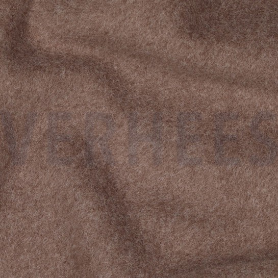 COTTON FLEECE GOTS MOCHA MELANGE #7