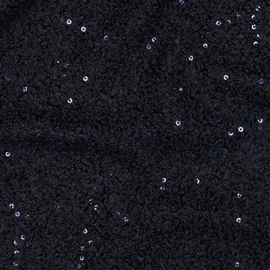 TEDDYSTOFF PAILLETTEN MARINEBLAU #7