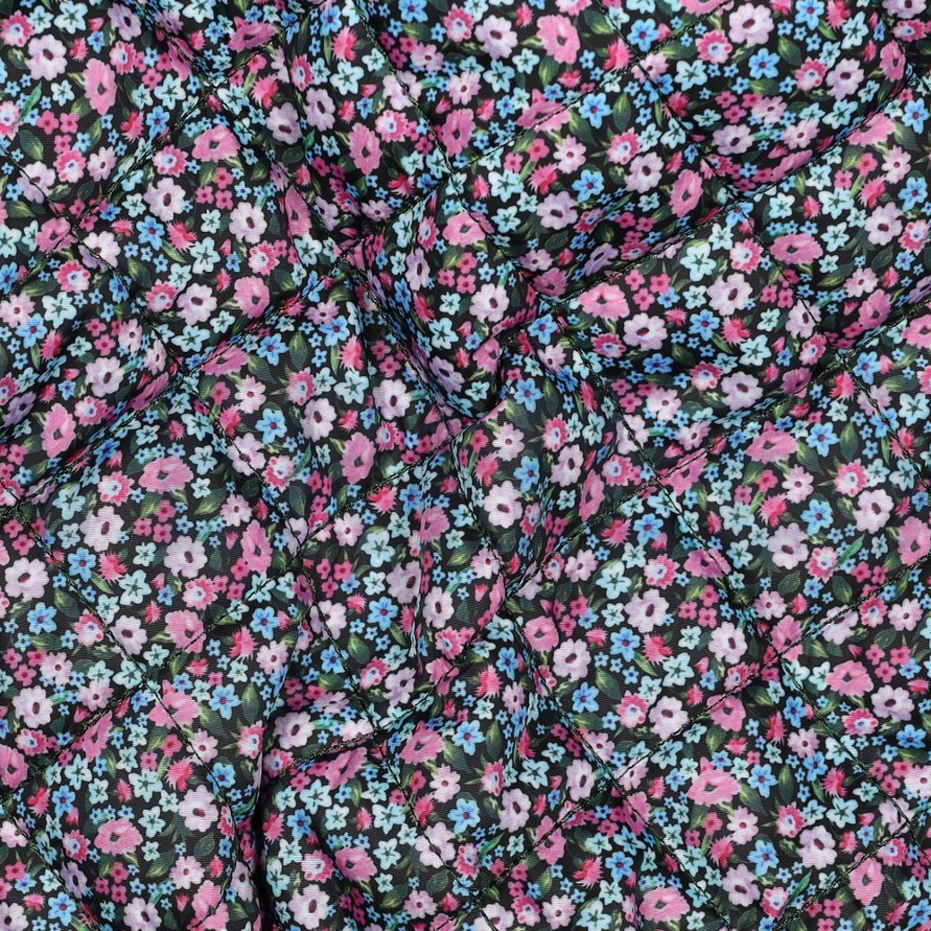 STEPPED DIGITAL FLOWERS FUCHSIA #2