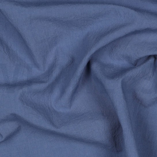 BAUMWOLLE GEWASCHEN JEANSBLAU #7