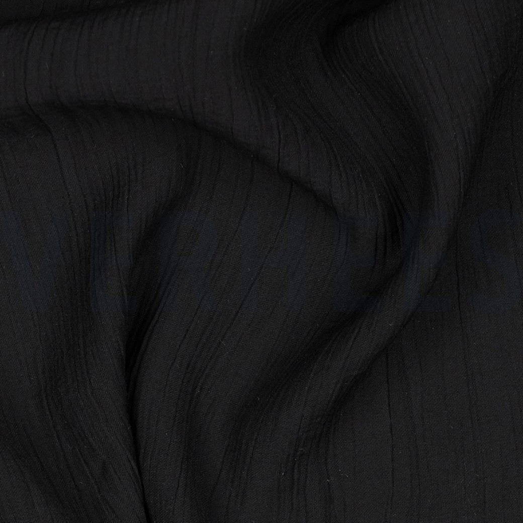 VISCOSE CRINKLE BLACK #2