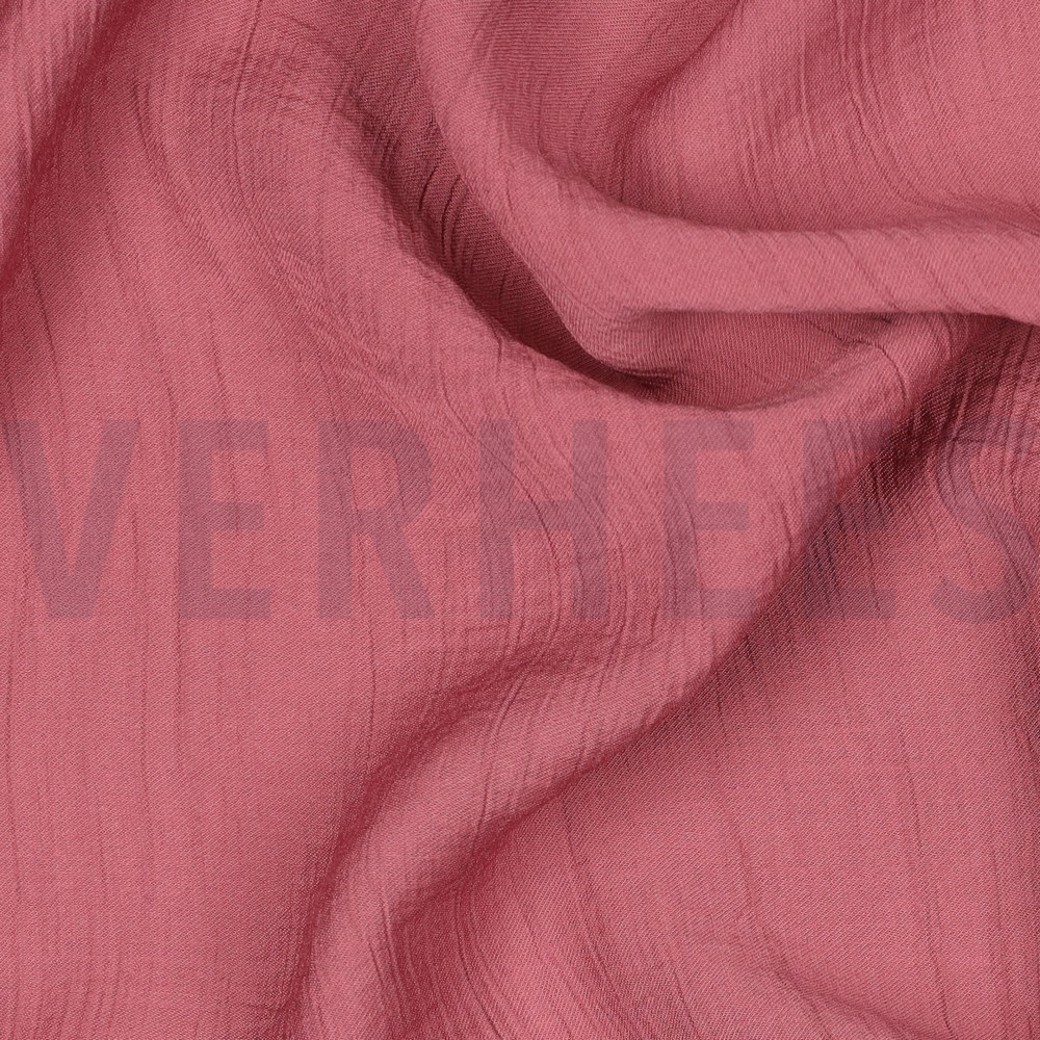 VISCOSE CRINKLE DARK BLUSH #2
