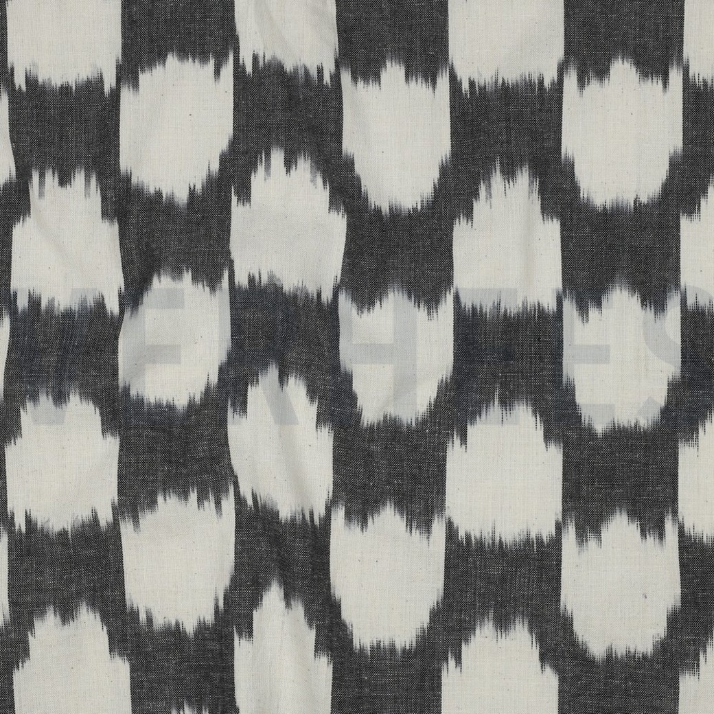 COTTON IKAT GREY #2