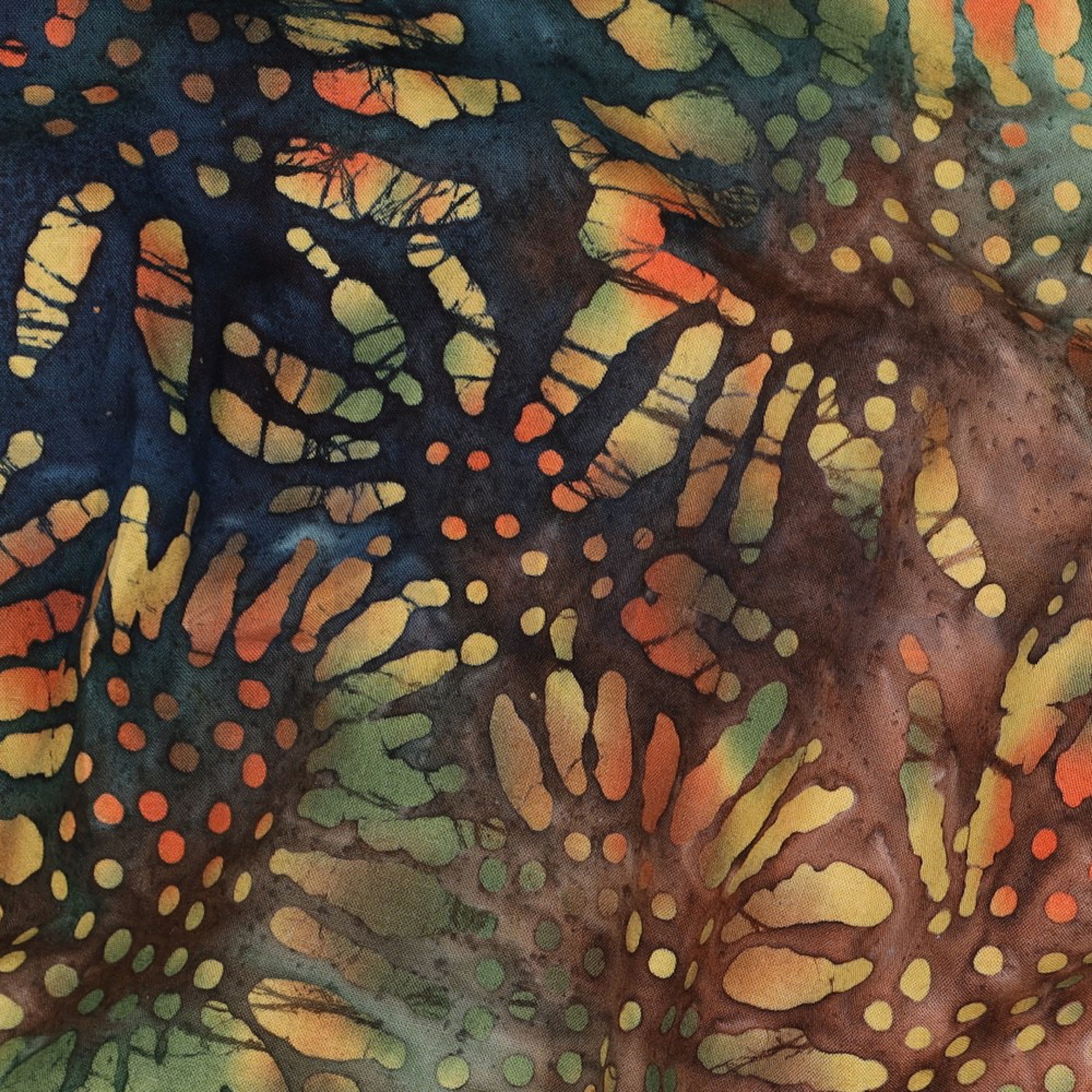 HANDCRAFTED BATIK COTTON GREEN (high resolution) #2