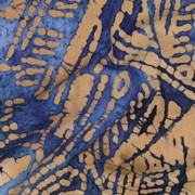 UNIQUE CRAFTED BATIK COTTON NAVY (thumbnail) #2