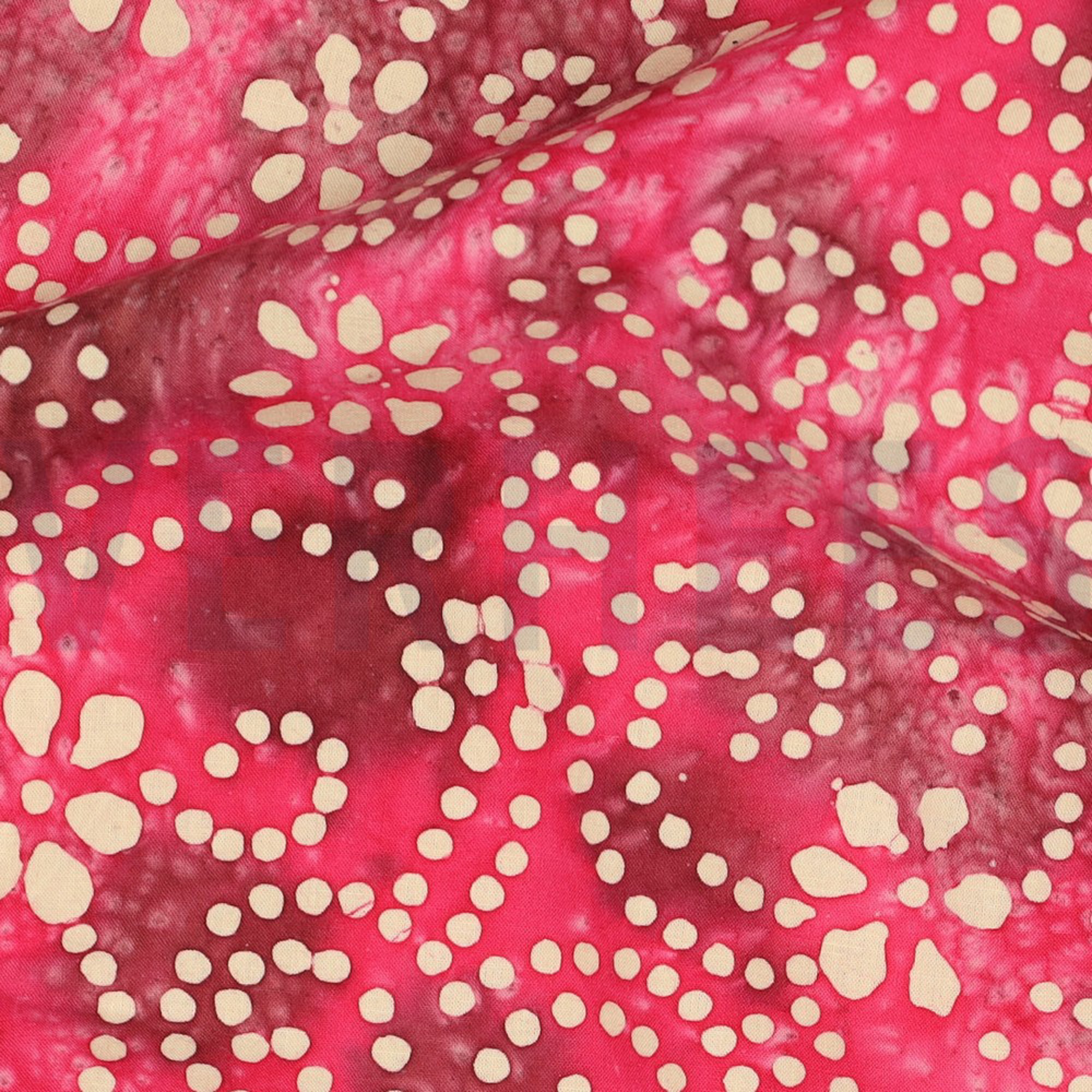 UNIQUE CRAFTED BATIK COTTON CERISE (high resolution) #2
