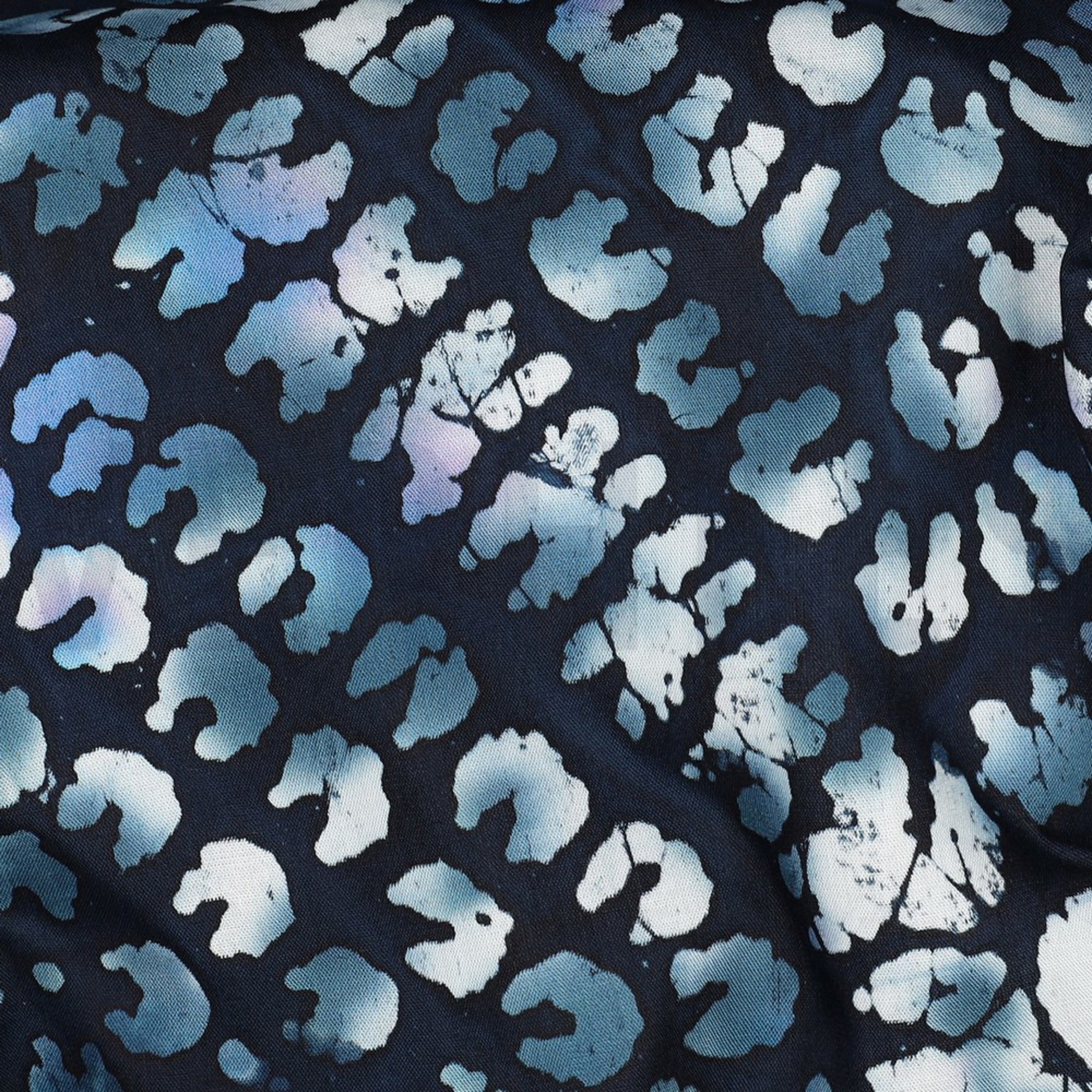 UNIQUE CRAFTED BATIK VISCOSE NAVY (high resolution) #2
