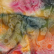 UNIQUE CRAFTED BATIK VISCOSE DARK EMERALD (thumbnail) #2