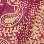 UNIQUE CRAFTED BATIK COTTON VOILE VIOLET (thumbnail) #2