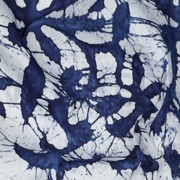 UNIQUE CRAFTED BATIK VISCOSE INDIGO (thumbnail) #2