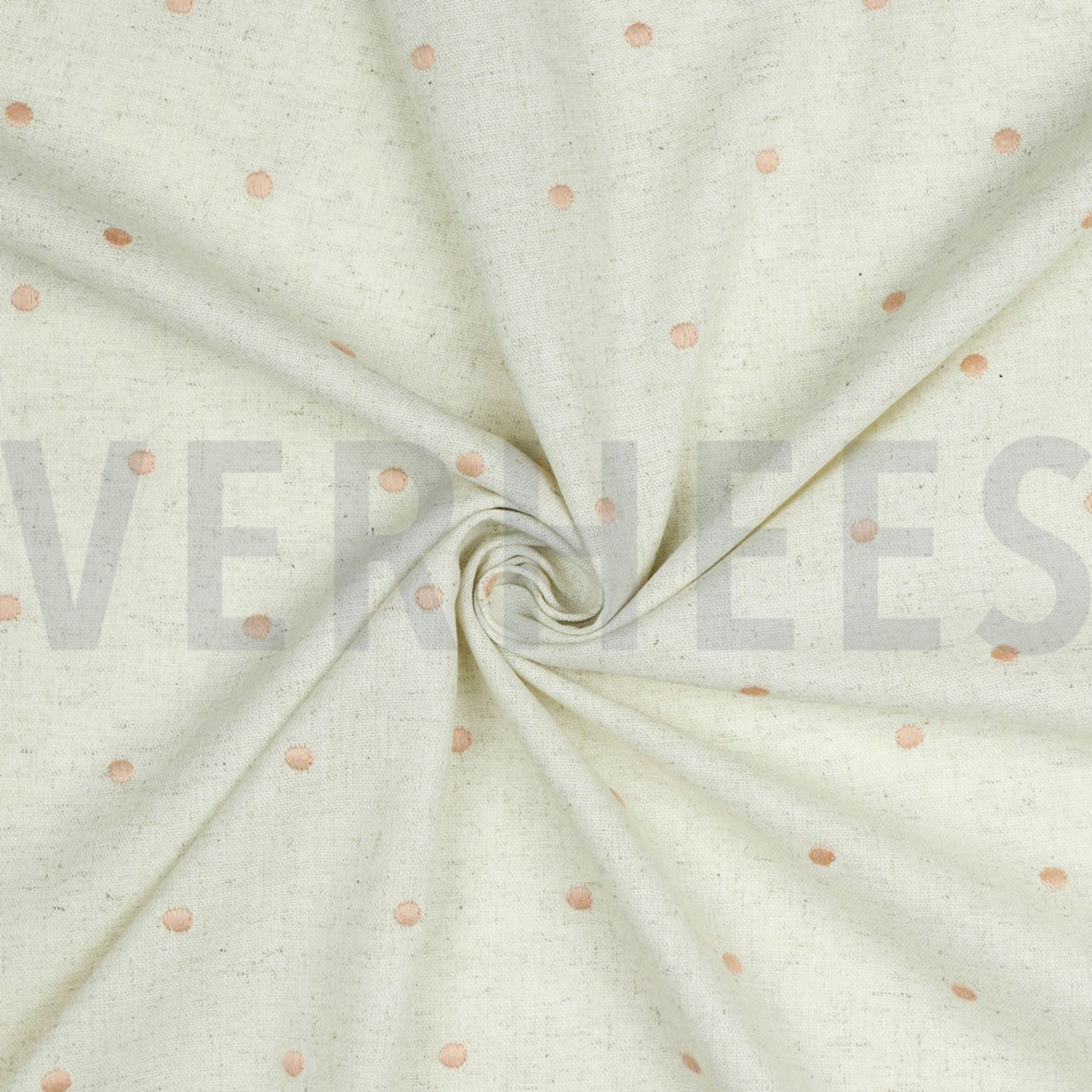 LINEN VISCOSE EMBROIDERY ROSE (high resolution) #2