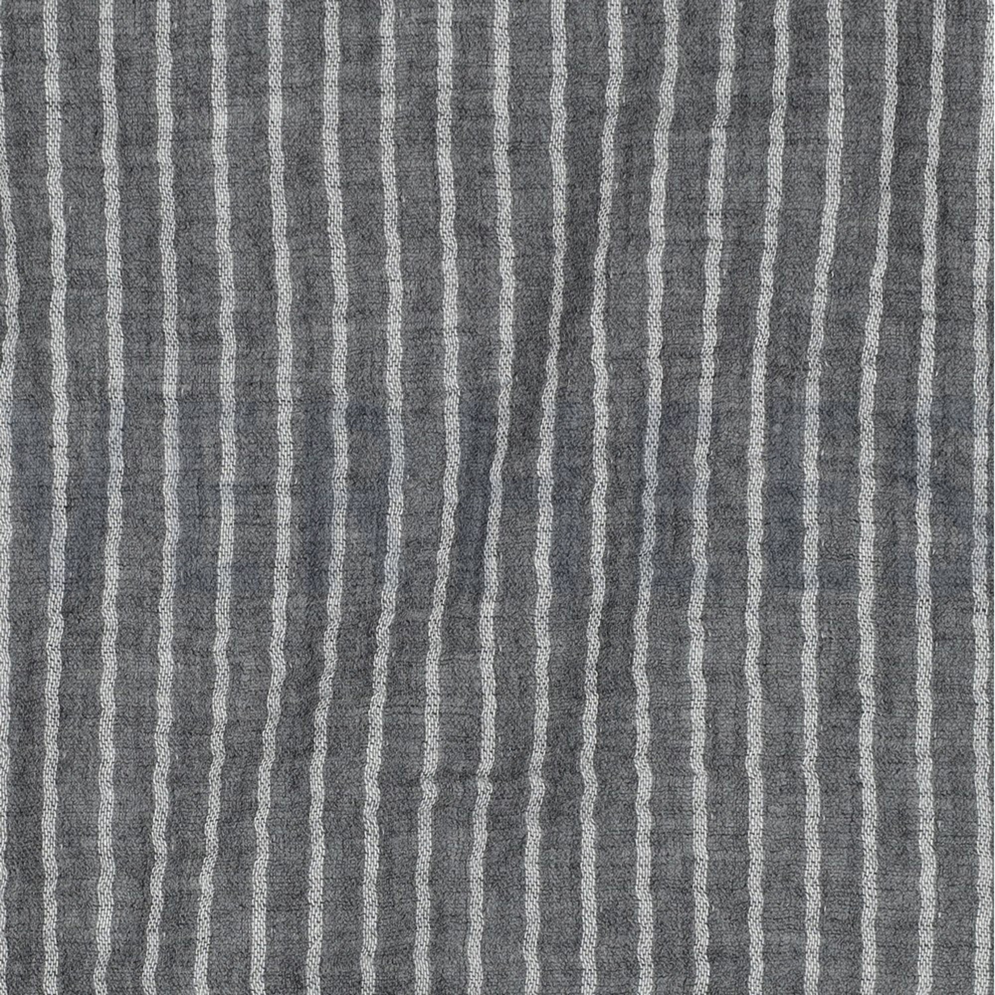DOUBLE GAUZE YARN DYED STRIPES GREY (high resolution) #2