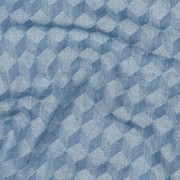 DENIM JACQUARD ABSTRACT LIGHT BLUE (thumbnail) #2
