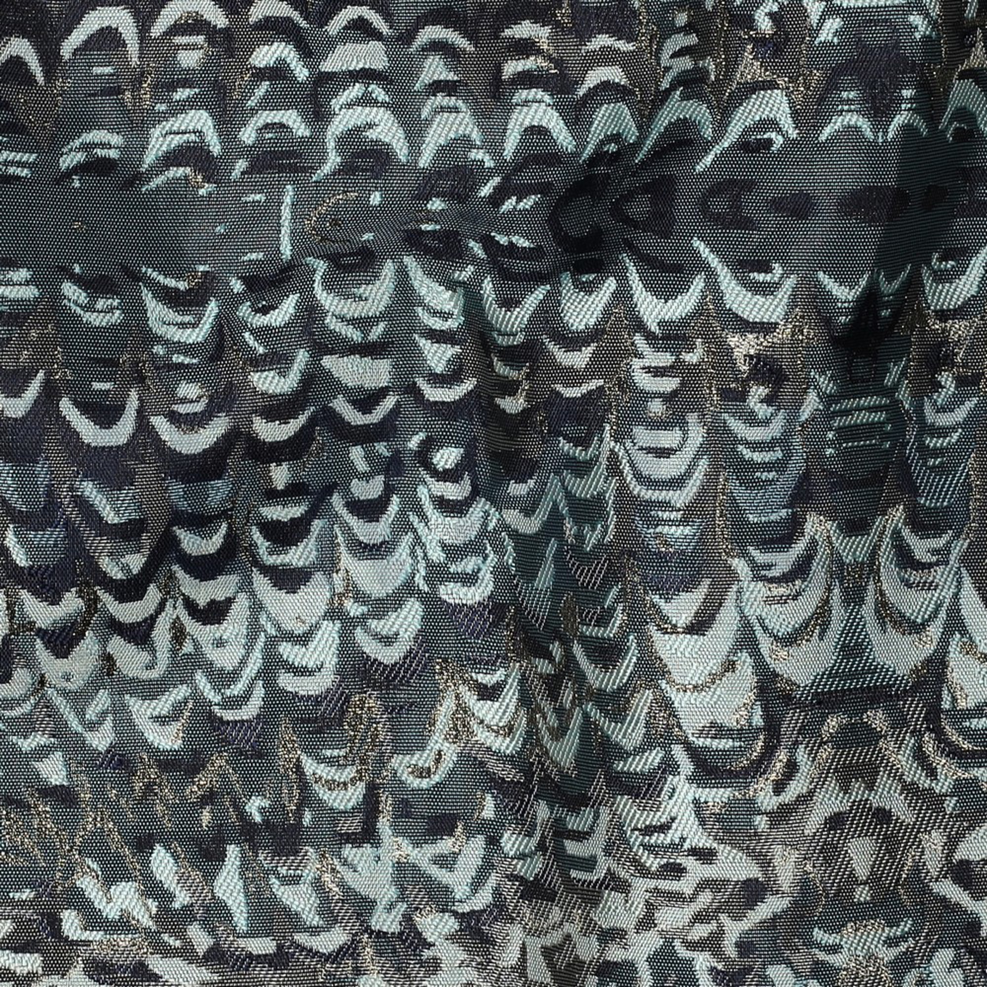 JACQUARD ABSTRACT LUREX PINE (high resolution) #2