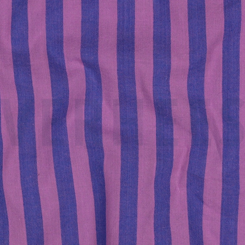 COTTON YARN DYED STRIPES PURPLE #2