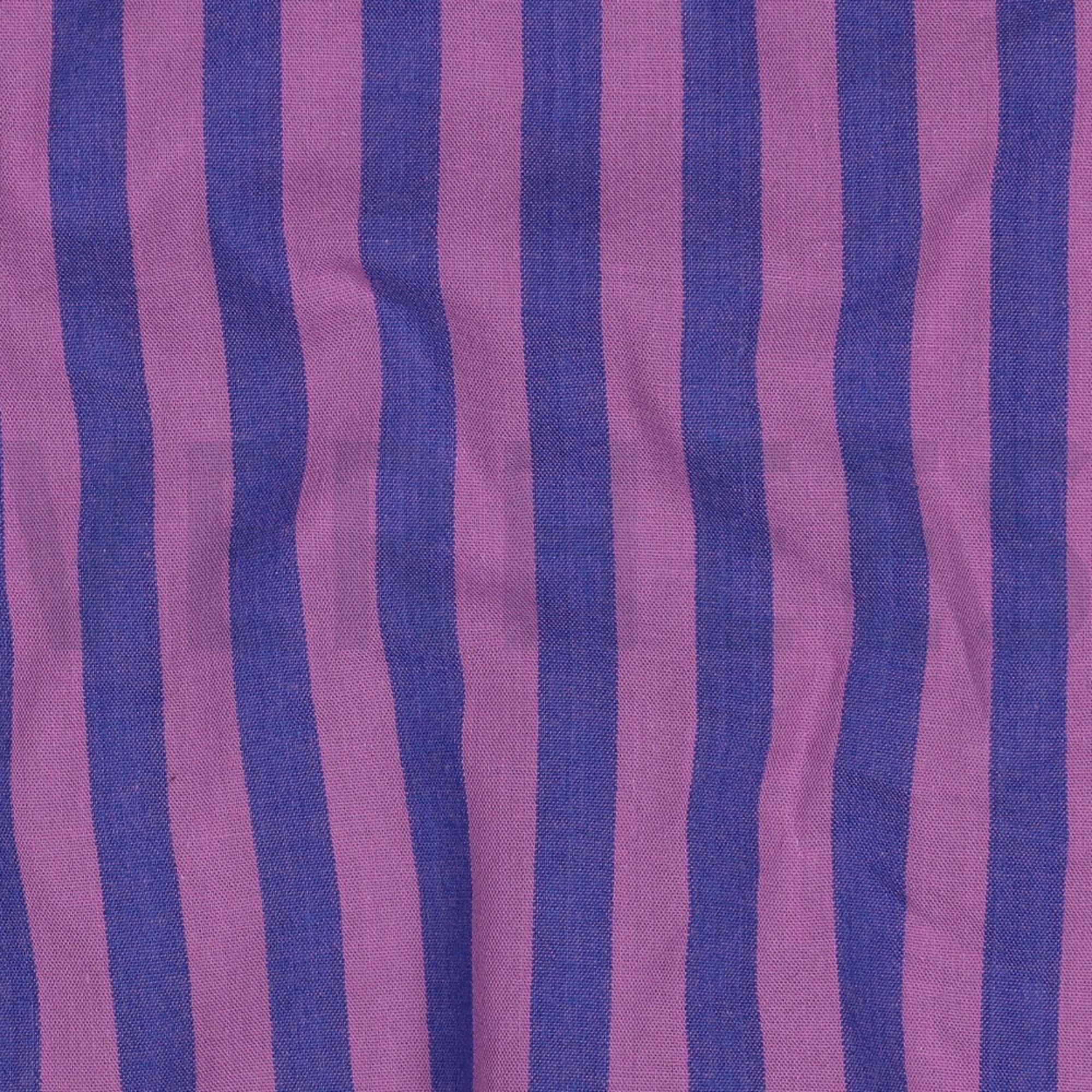 COTTON YARN DYED STRIPES PURPLE (high resolution) #2