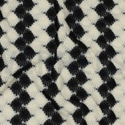 KNITTED CROCHET BLACK WHITE (thumbnail) #2