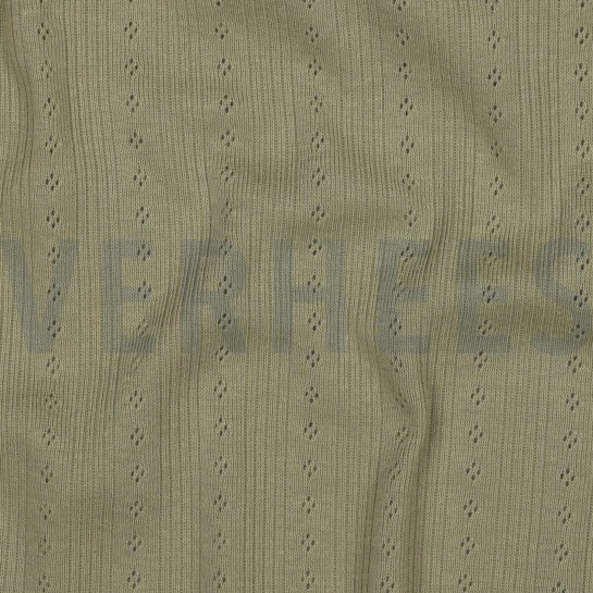 FEINSTRICKJERSEY AJOUR SALBEI #7