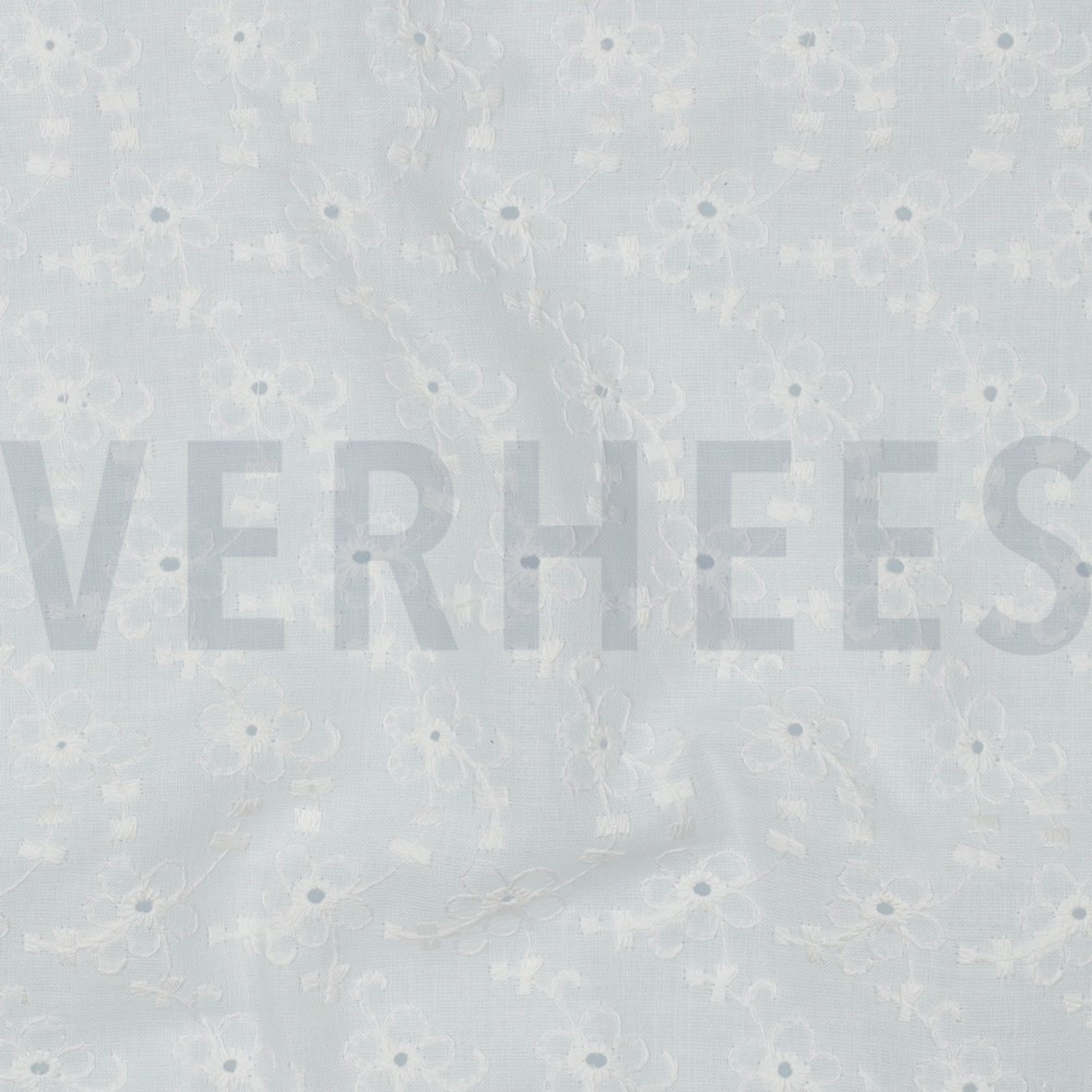 COTTON EMBROIDERY 2-SIDE BORDER WHITE (high resolution) #2