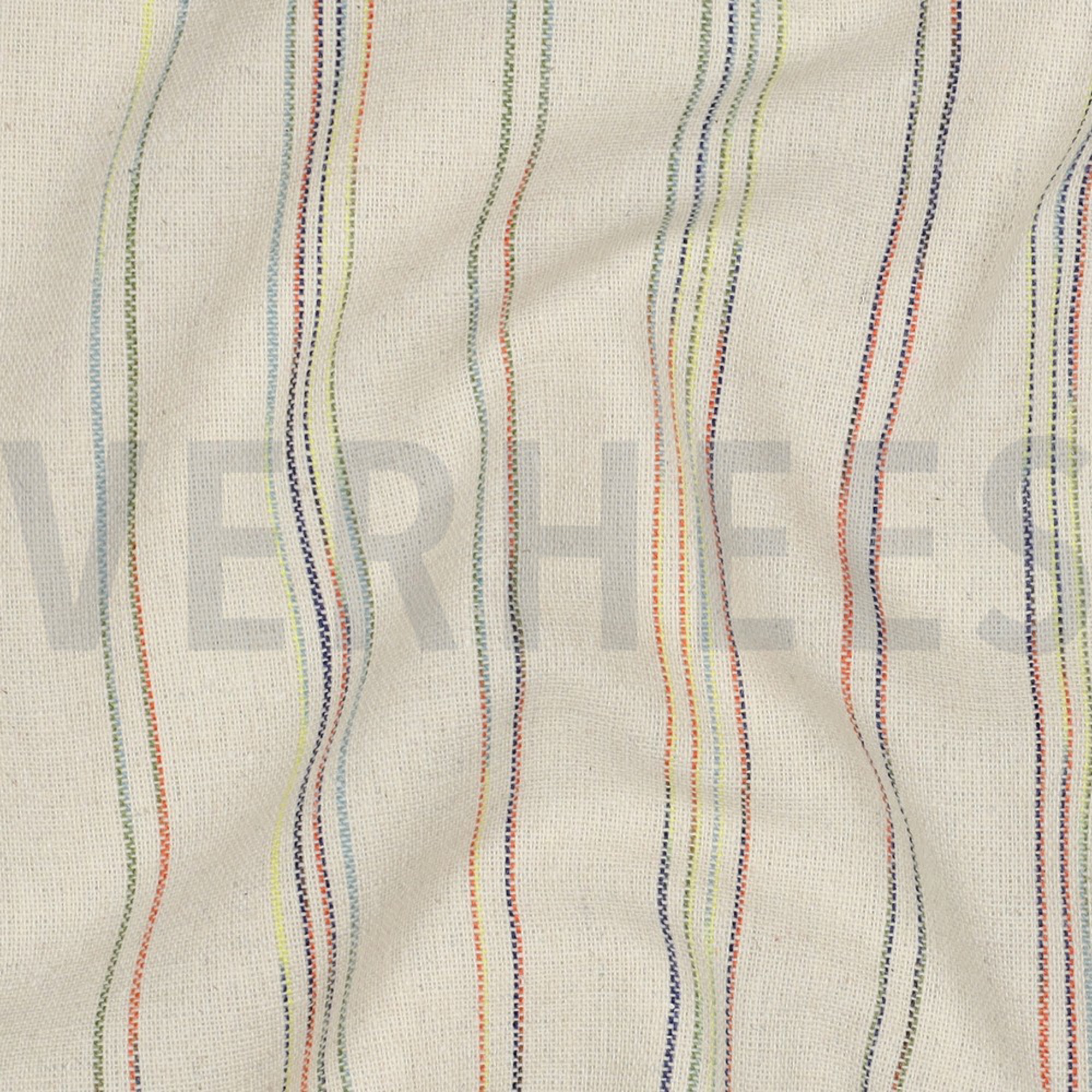 LINEN VISCOSE STRIPES MULTICOLOUR (high resolution) #2