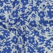 COTTON EMBROIDERY FLOWERS LIGHT COBALT (thumbnail) #2