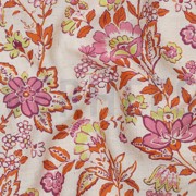 LINEN VISCOSE  DIGITAL FLOWERS ECRU (thumbnail) #2