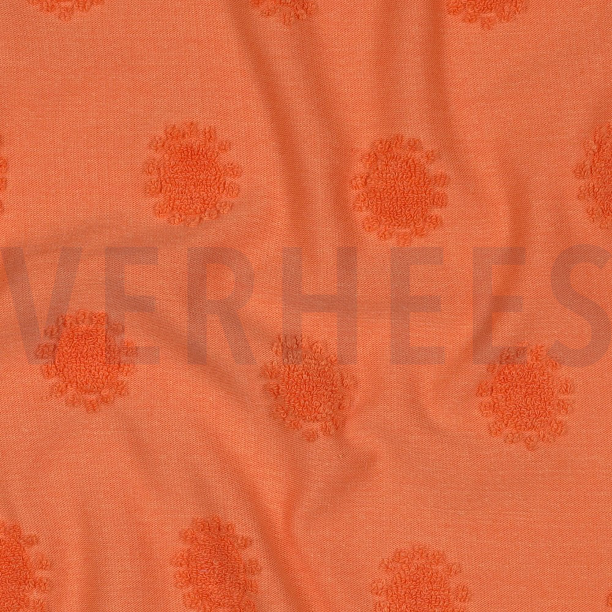 COTTON TOWELING KNIT SUN ORANGE (high resolution) #2