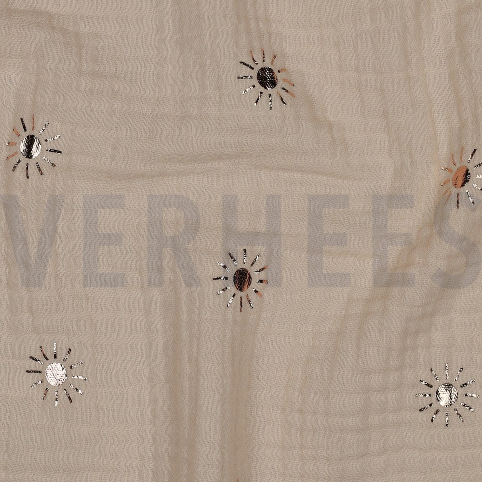 DOUBLE GAUZE FOIL SUNNY SAND (high resolution) #2