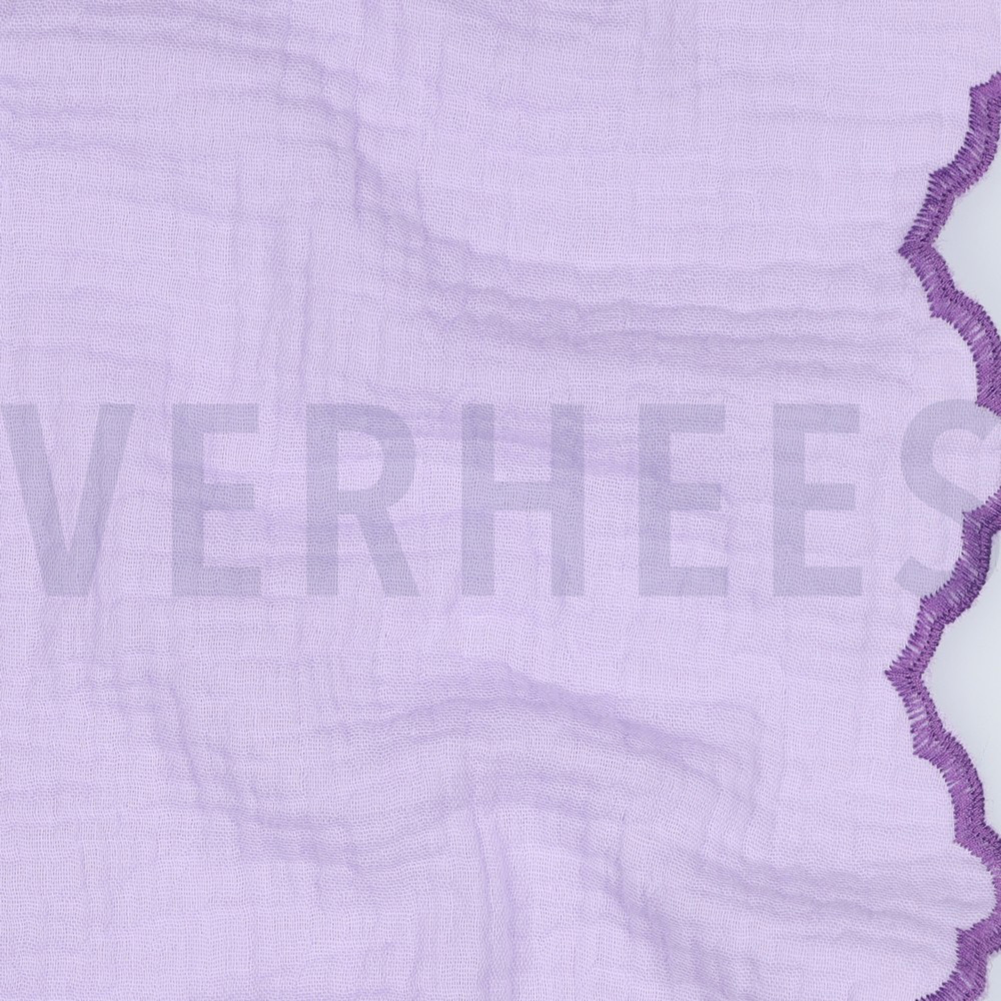 DOUBLE GAUZE 2-SIDE SCALLOP LILAC (high resolution) #2