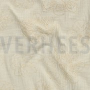 DOUBLE GAUZE EMBROIDERY FLOWERS NATURAL WASHED (thumbnail) #2