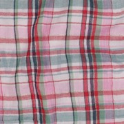 DOUBLE GAUZE YARN DYED CHECKS MUTLICOLOUR / LIGHT PINK (thumbnail) #2