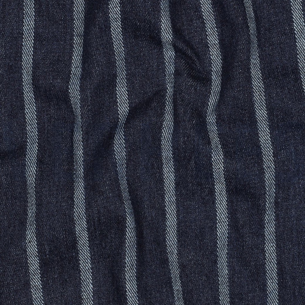 DENIM JACQUARD STRIPES JEANS #2