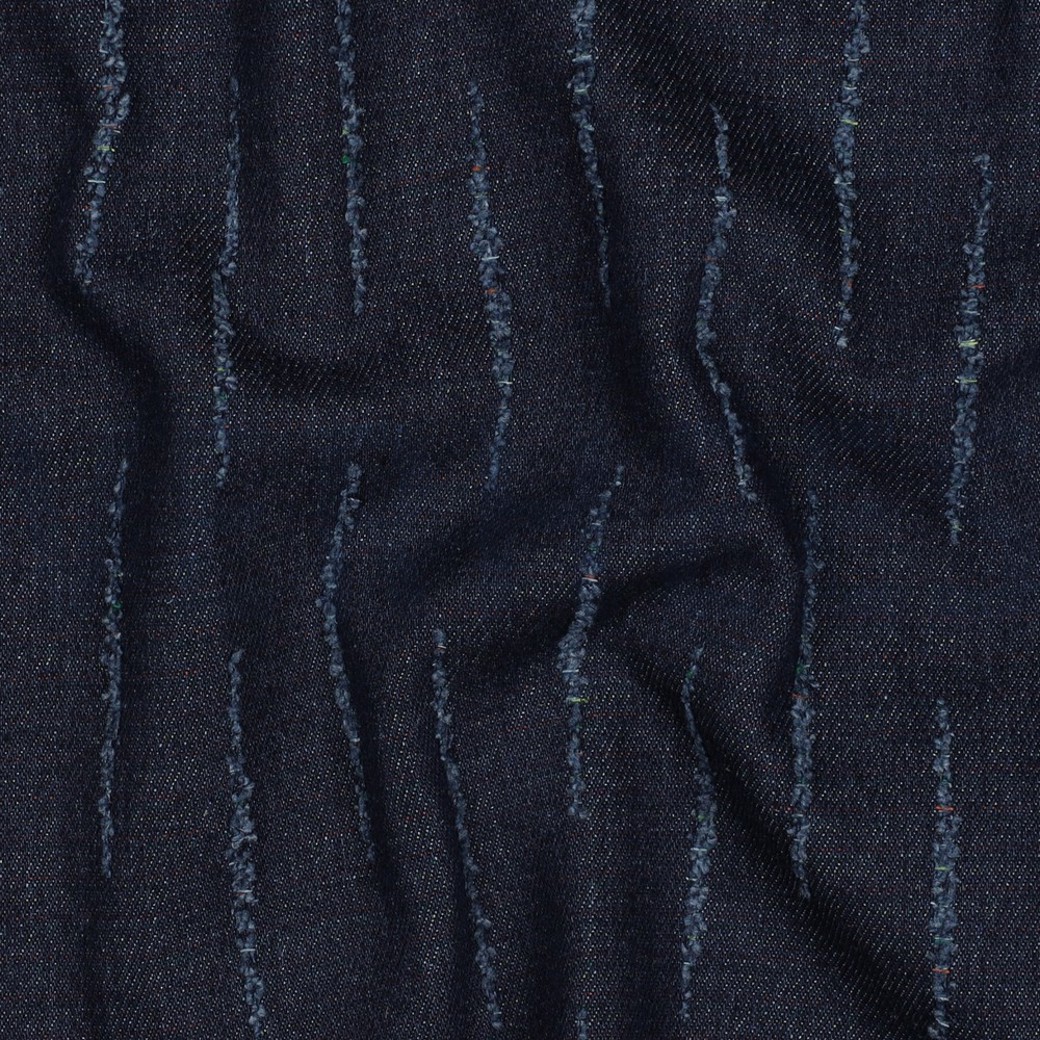 DENIM JACQUARD STRIPES JEANS #2