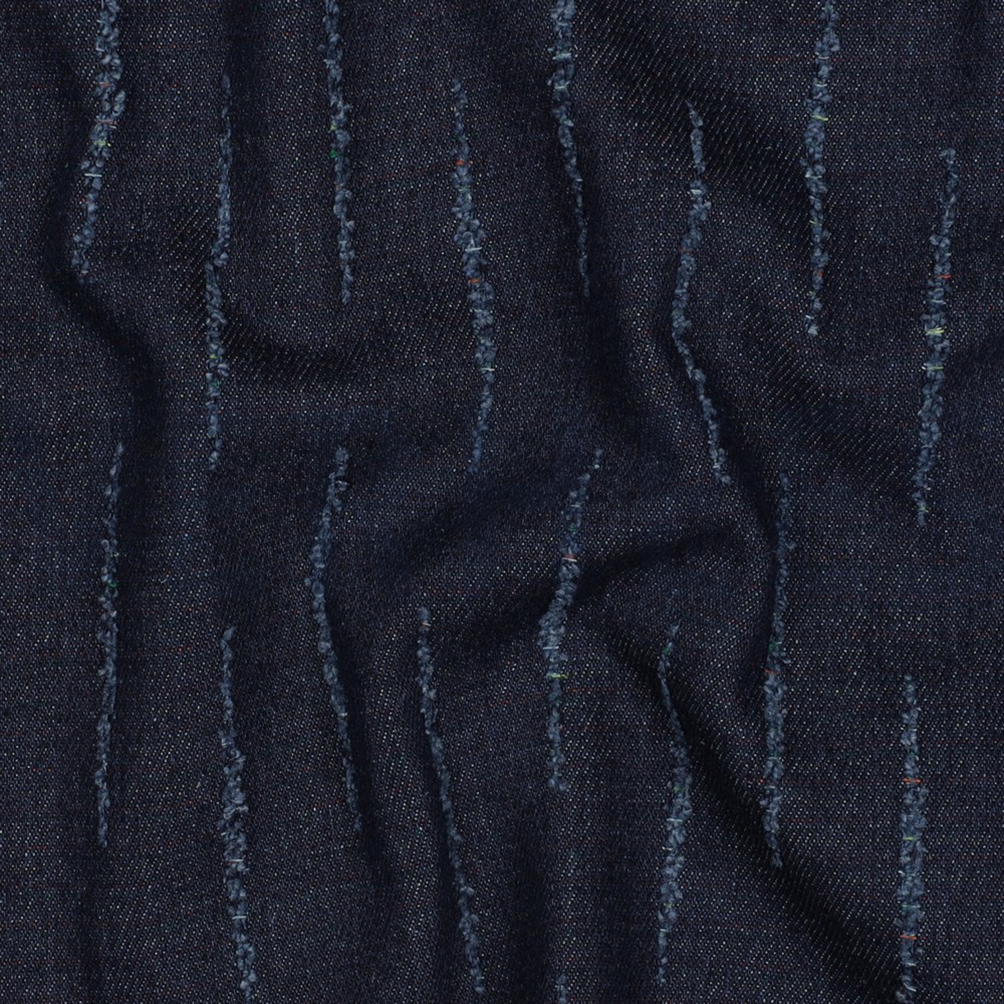 DENIM JACQUARD STRIPES JEANS (high resolution) #2
