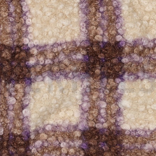 BOUCLÉ CHECKS GRAPE #7