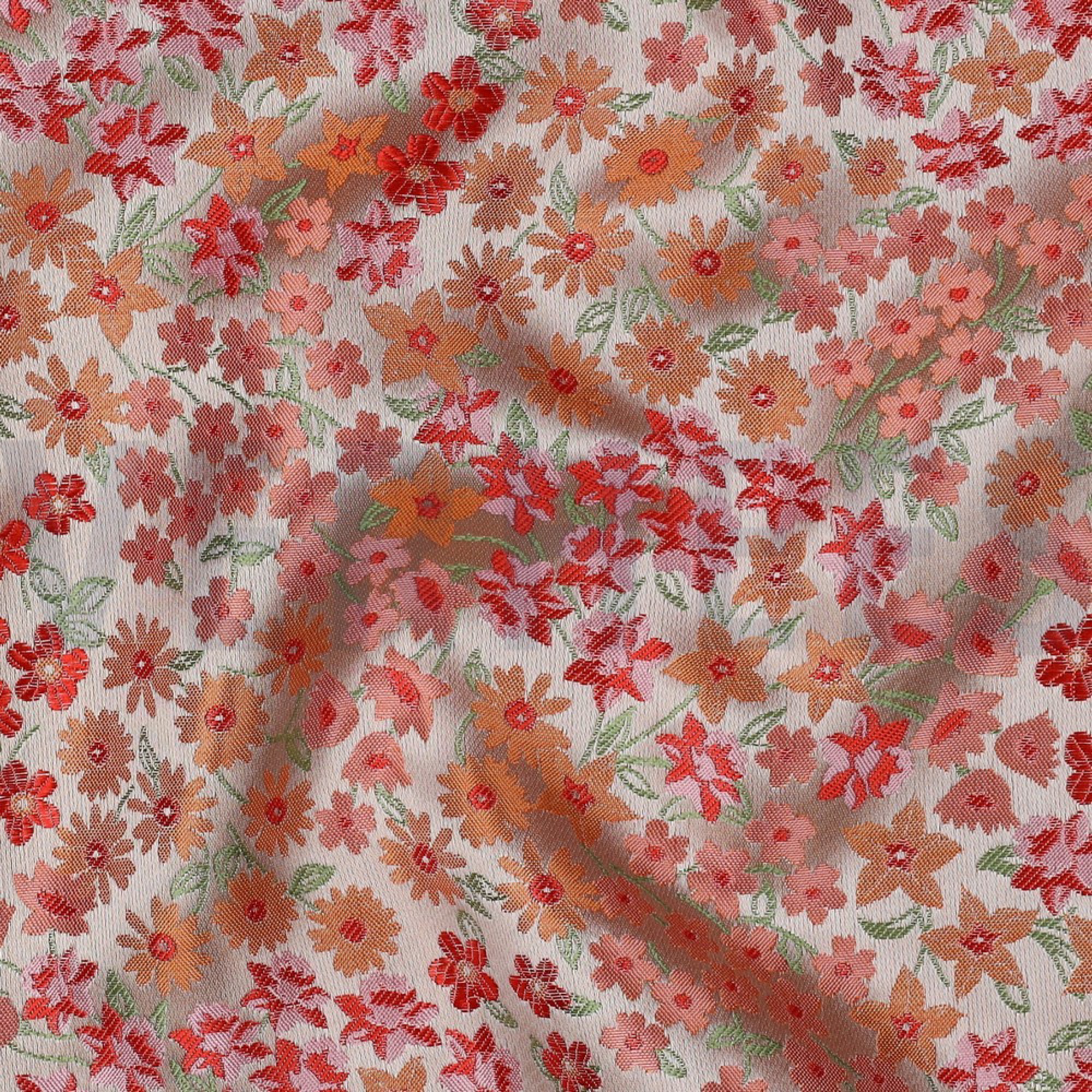 JACQUARD SMALL FLOWERS LIGHT PINK (high resolution) #2