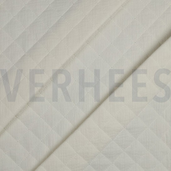 DOUBLE GAUZE QUILT ECRU #7