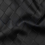 FAUX LEATHER WOVEN BLACK (thumbnail) #2
